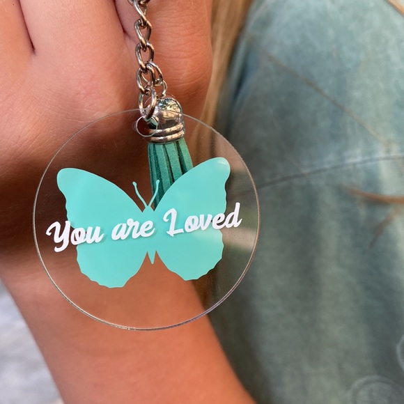 You are Loved Acrylic Keychain - Picture 1 of 16